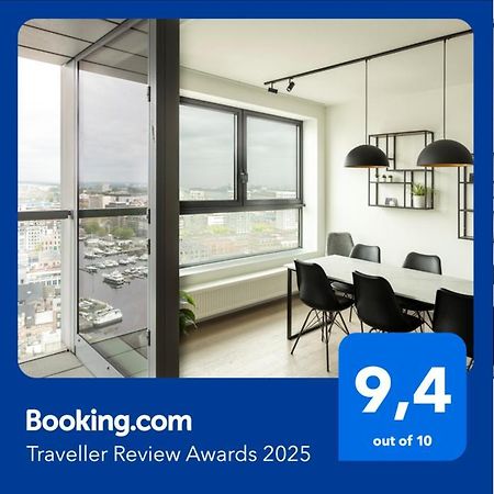 Uniek Appartement - Mooiste En Hoogste Uitzicht Op Antwerpen! - Incl Gratis Parking エクステリア 写真